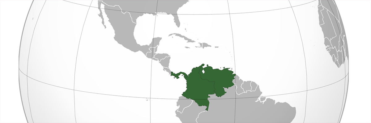 caribe continental map
