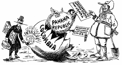 Caricatura de la época